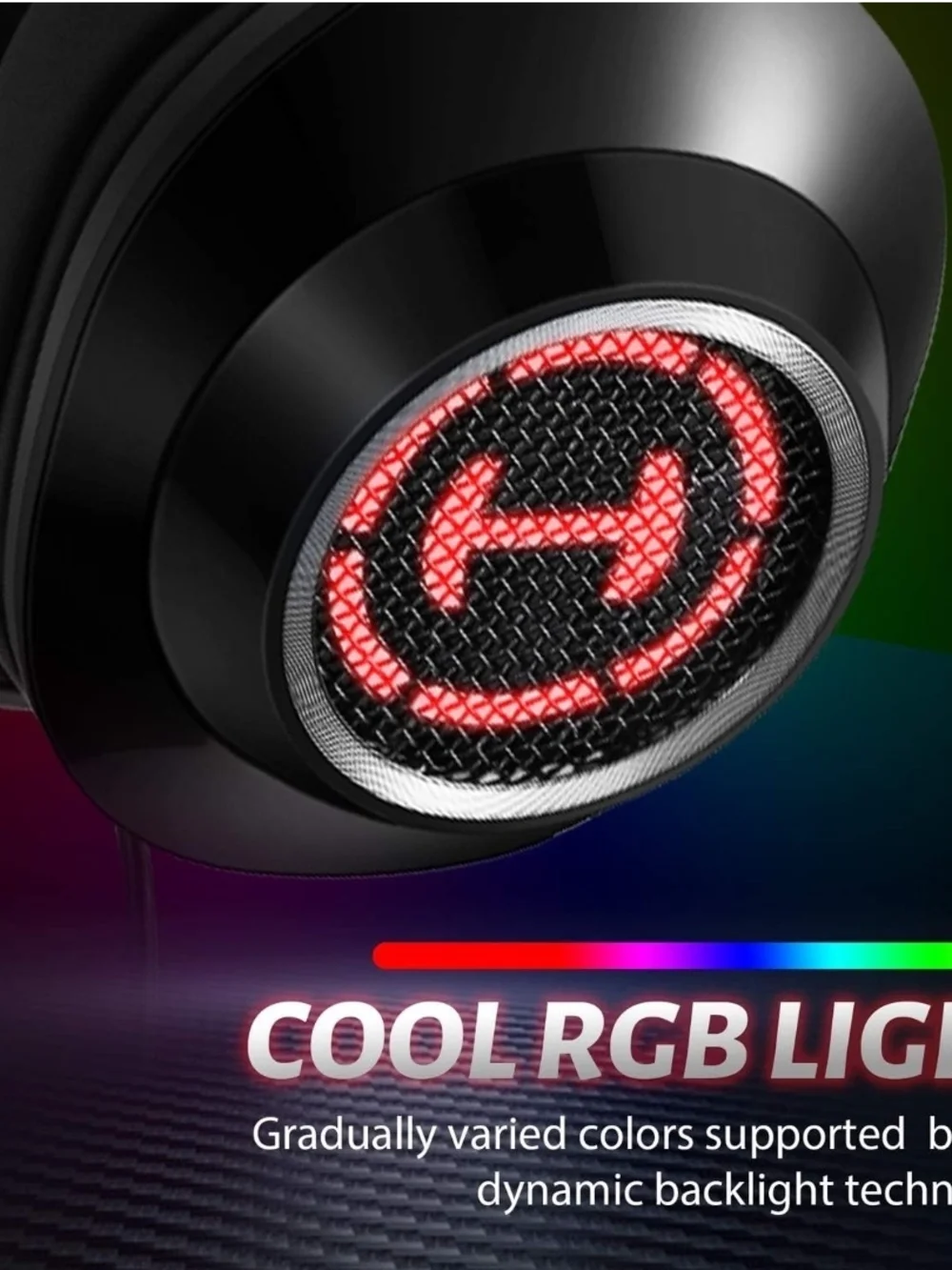 Edifier G2II USB Wired Gaming Headset 7.1 Surround RGB Noise Mic PC PS4 Mac